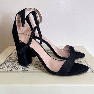 Madden girl two piece block heel sandals